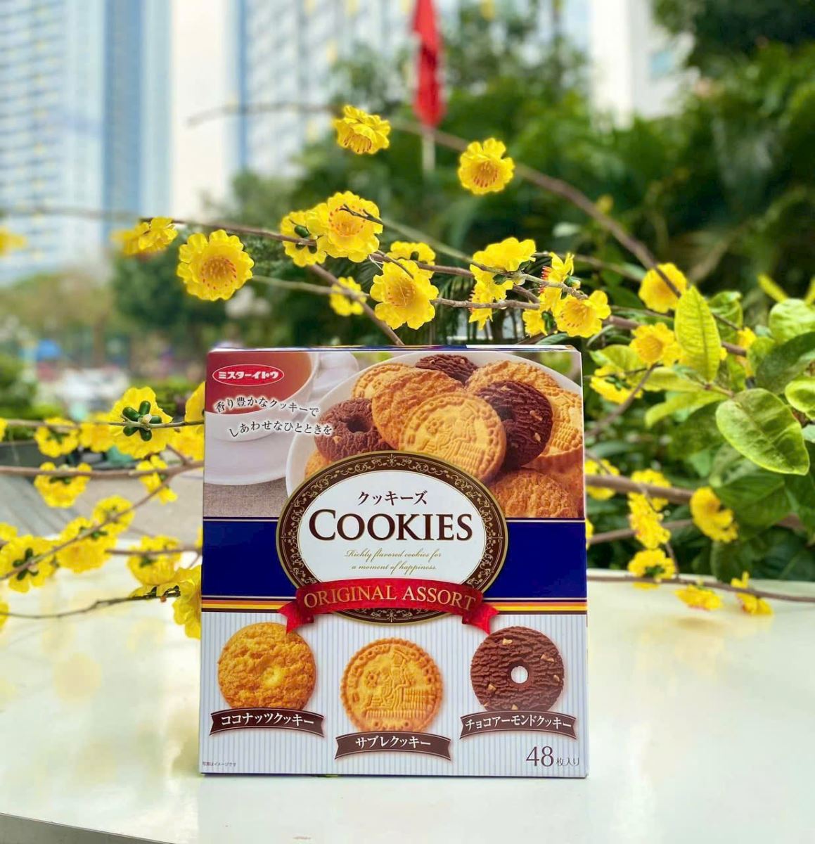 Bánh Cookies Nhật Bản hộp 48 cái