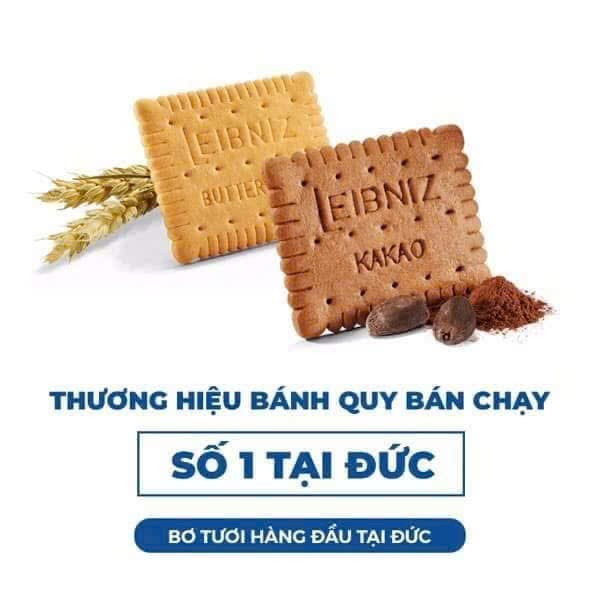 Bánh quy bơ LEIBNIZ của Đức hộp 600g