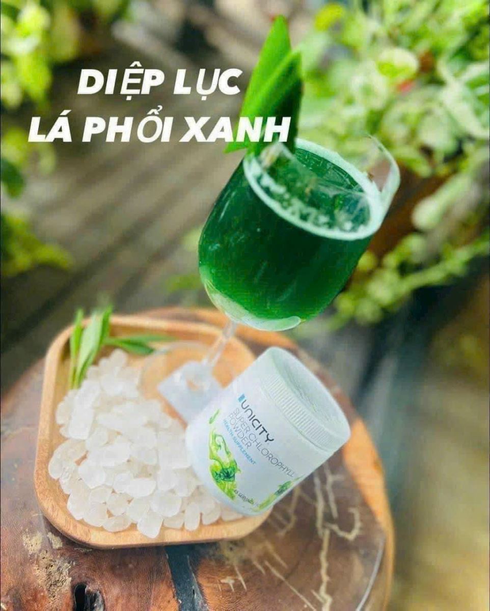 Bột Diệp Lục Unicity Mỹ 92g