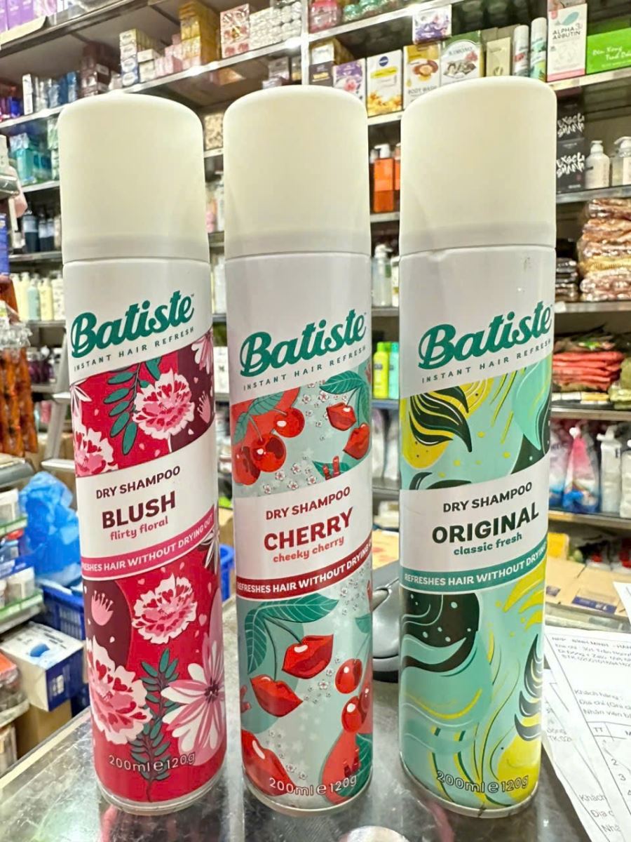 DẦU GỘI KHÔ BATISTE 200ml