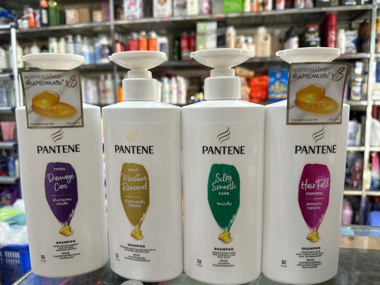 Dầu gội PANTENE Thái Lan 900ml