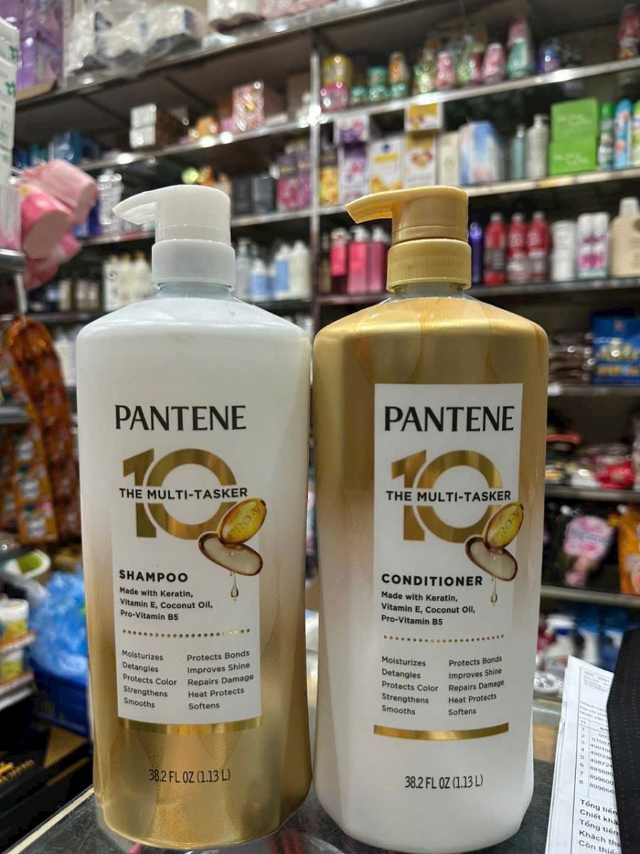 Cặp dầu gội xả Pantene 10 in 1 Mỹ