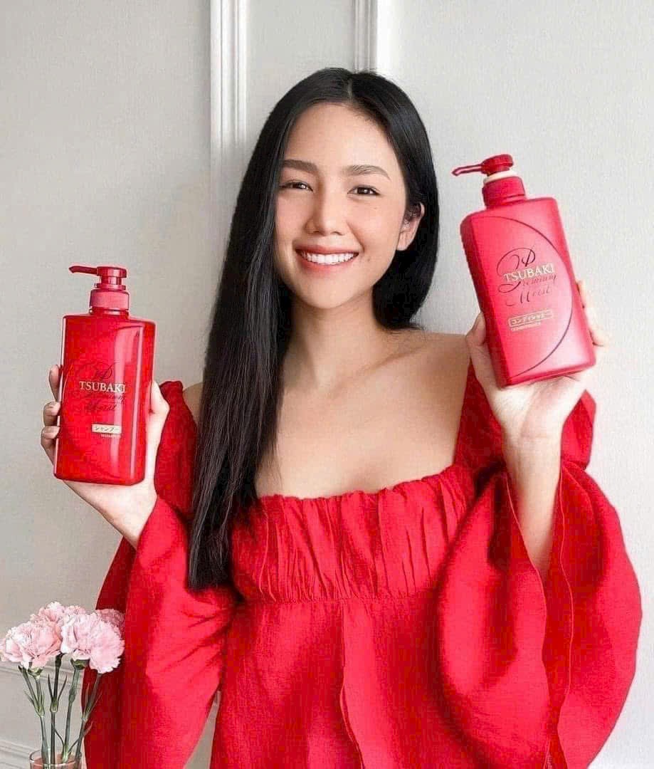 Cặp dầu gội xả cao cấp Tsubaki Premium (490ml x 2)