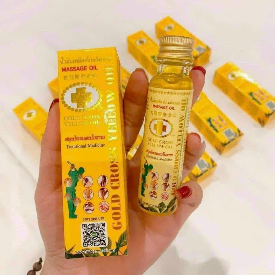 Dầu Thập tự vàng Thái Lan Gold Cross Yellow Oil