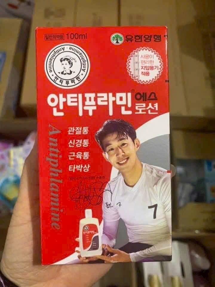 Dầu nóng Hàn Quốc Yuhan Antiphlamine 100ml (Dầu xoa bóp)