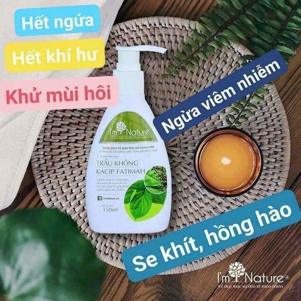 DUNG DỊCH VỆ SINH Trầu không I'M NATURE 150ml