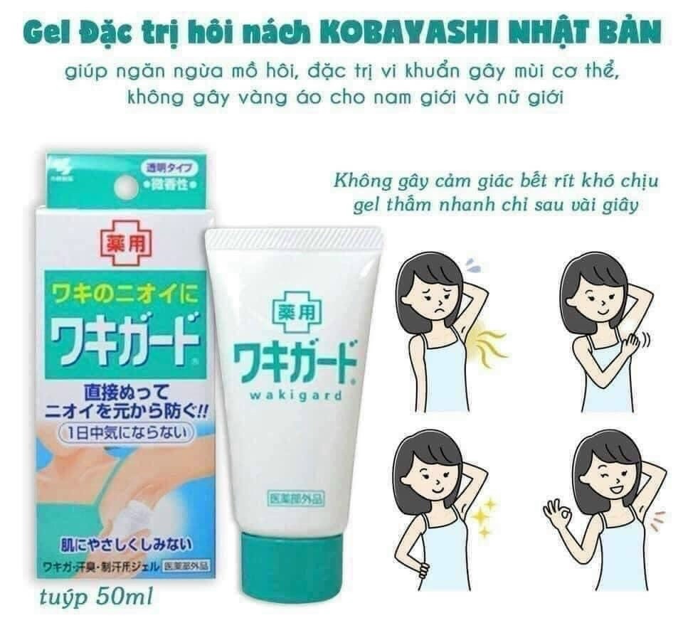 Gel đặc trị hôi nách Kobayashi Nhật Bản 50ml