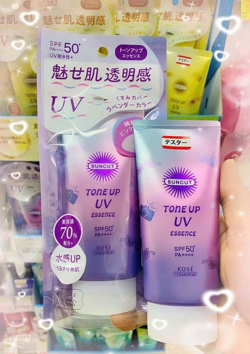 KEM CHỐNG NẮNG KOSE SUNCUT TONE UP UV MẪU MỚI 