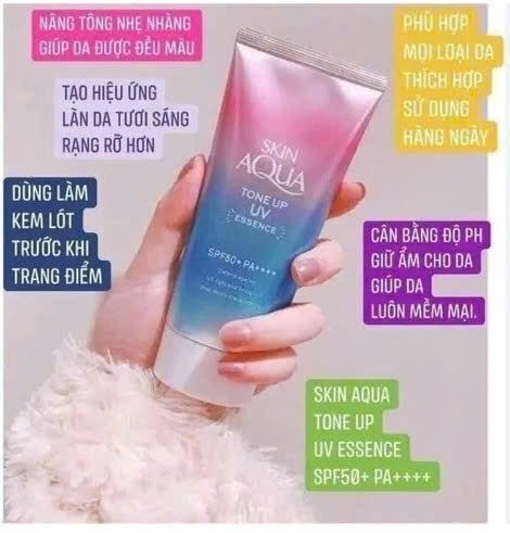 Kem chống nắng Skin Aqua Nhật Bản 80g