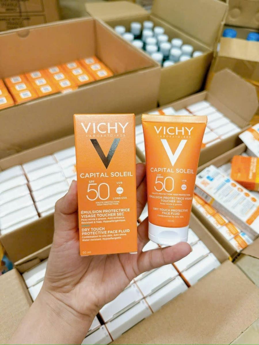 Kem chống nắng VICHY của Pháp (Tuýp 50ml)