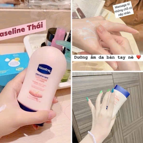 Kem dưỡng da tay Vaseline Thái Lan 85ml