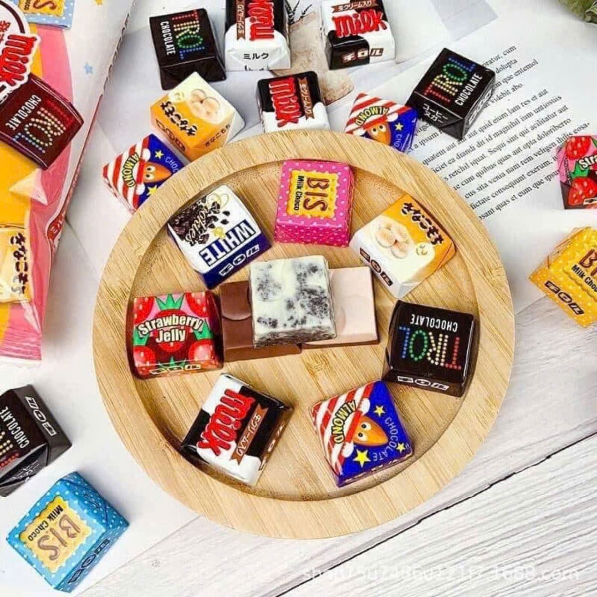 Kẹo Tirol Chocolate Nhật Bản túi 21 viên