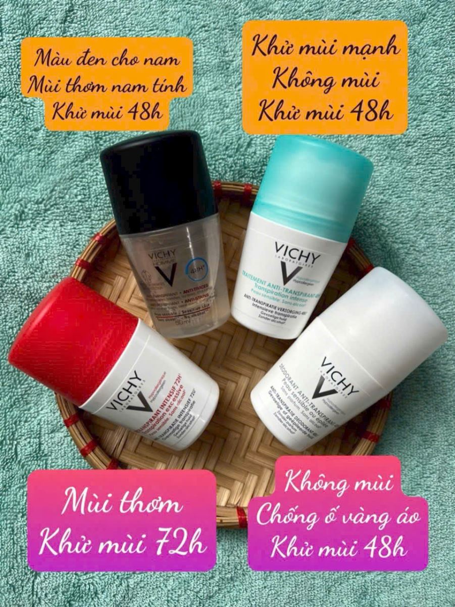 Lăn khử mùi Vichy