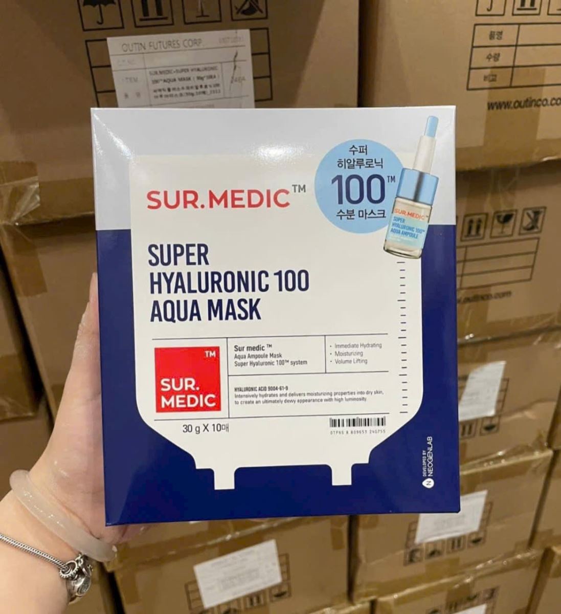 Mặt nạ truyền trắng SURMEDIC Hàn Quốc hộp 10 miếng