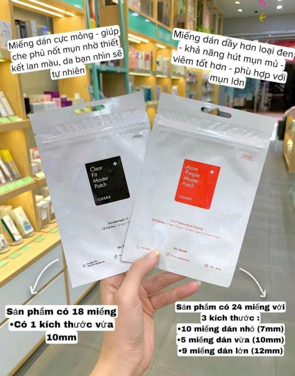 Miếng dán mụn cóc Cosrx Acne Pimple Master Patch