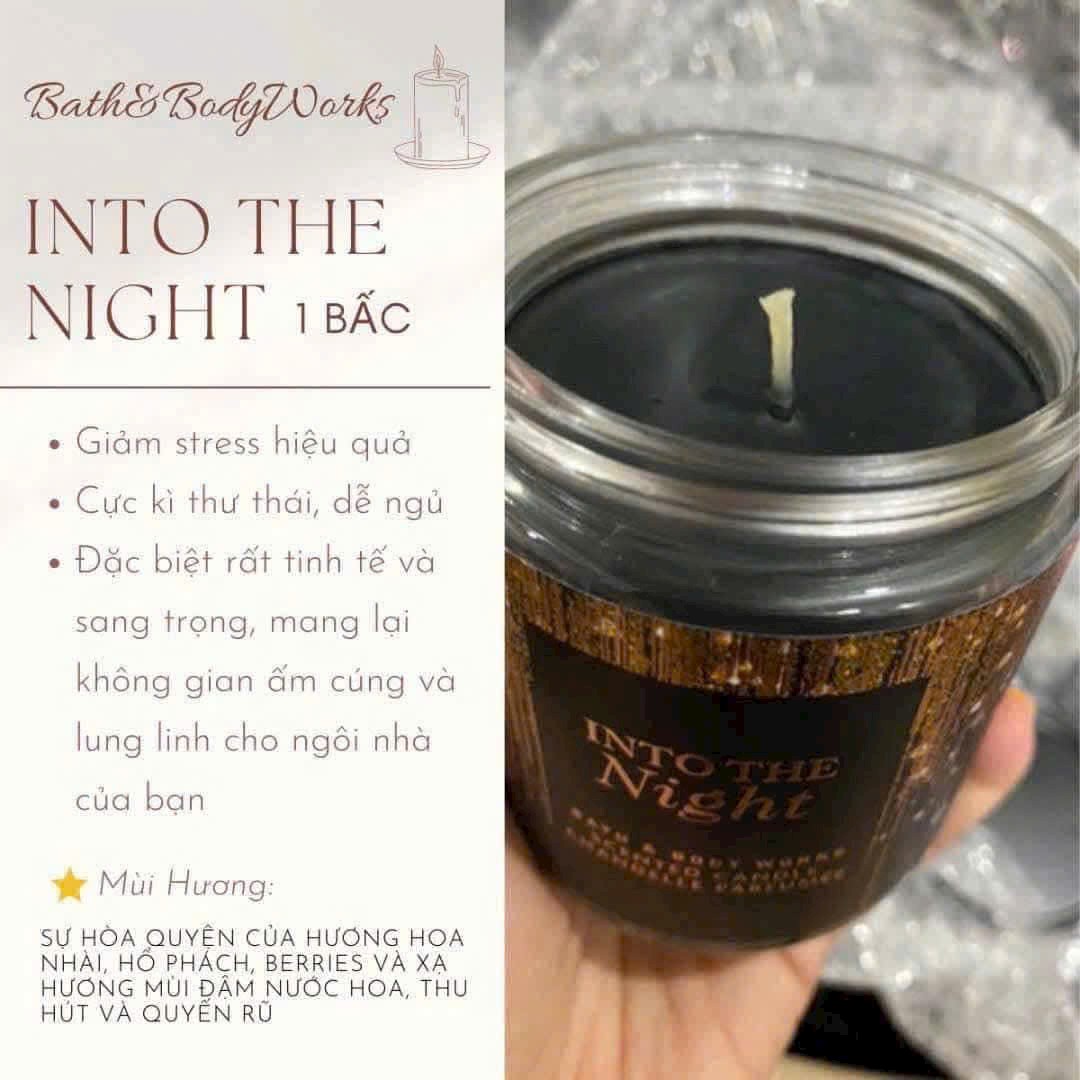 Nến thơm BBW Into The Night 1 bấc 227g