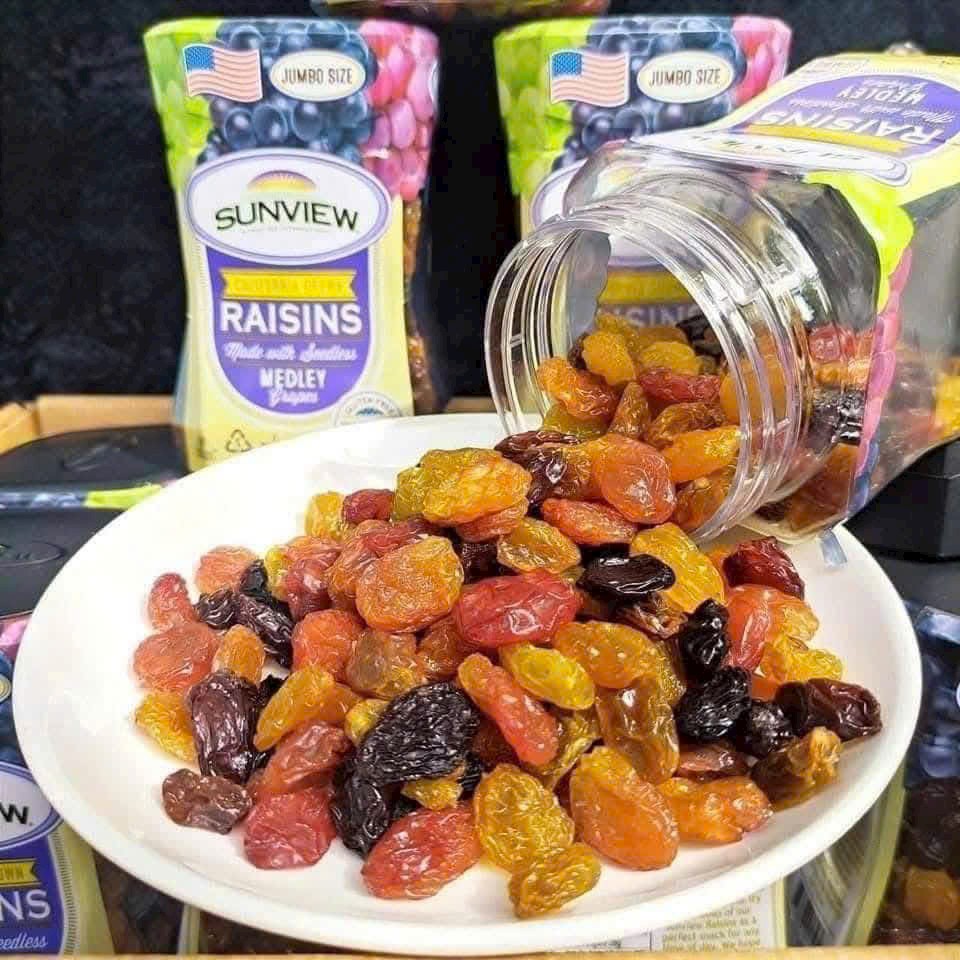 Nho khô Mỹ Raisins Sunview 425g