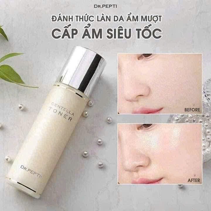 Nước hoa hồng Dr.Pepti Centella Toner 80ml 