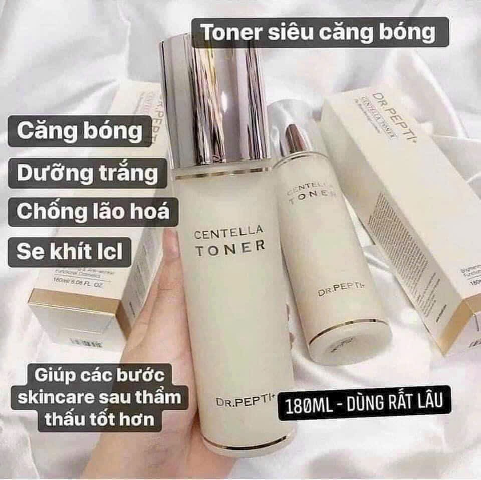 Nước hoa hồng Dr.Pepti Centella Toner 80ml