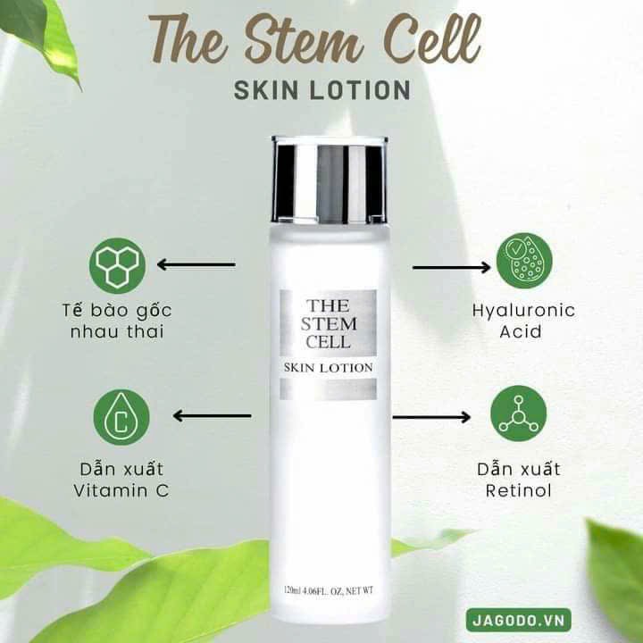 Nước hoa hồng The Stem Cell Skin Lotion 120ml Nhật Bản