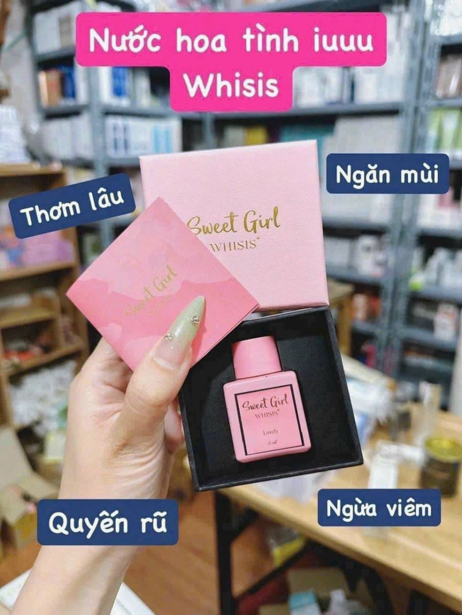 Nước Hoa Vùng Kín Cao Cấp Sweet Girl Whisis 5ml