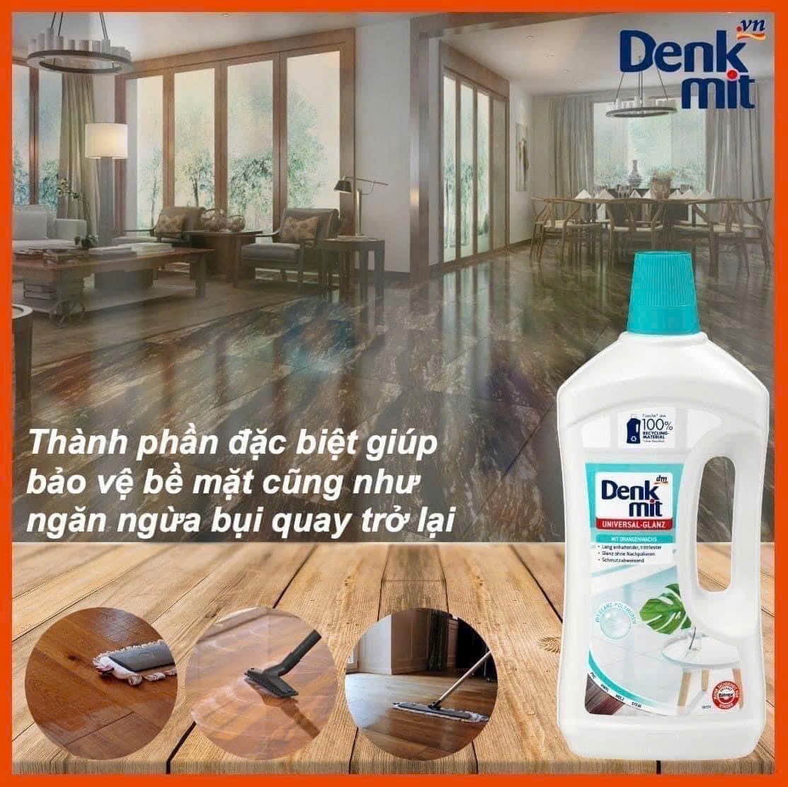 Nước lau nhà Denkmit Đức 1L