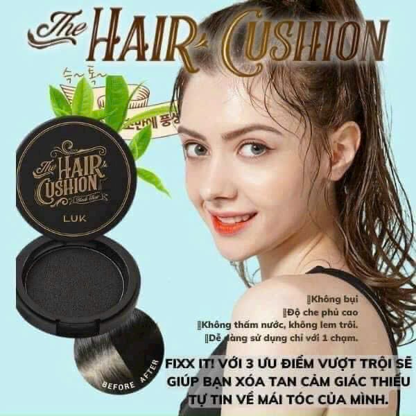 PHẤN PHỦ CHE KHUYẾT ĐIỂM TÓC LUK FIXX THE HAIR CUSHION 7.5G