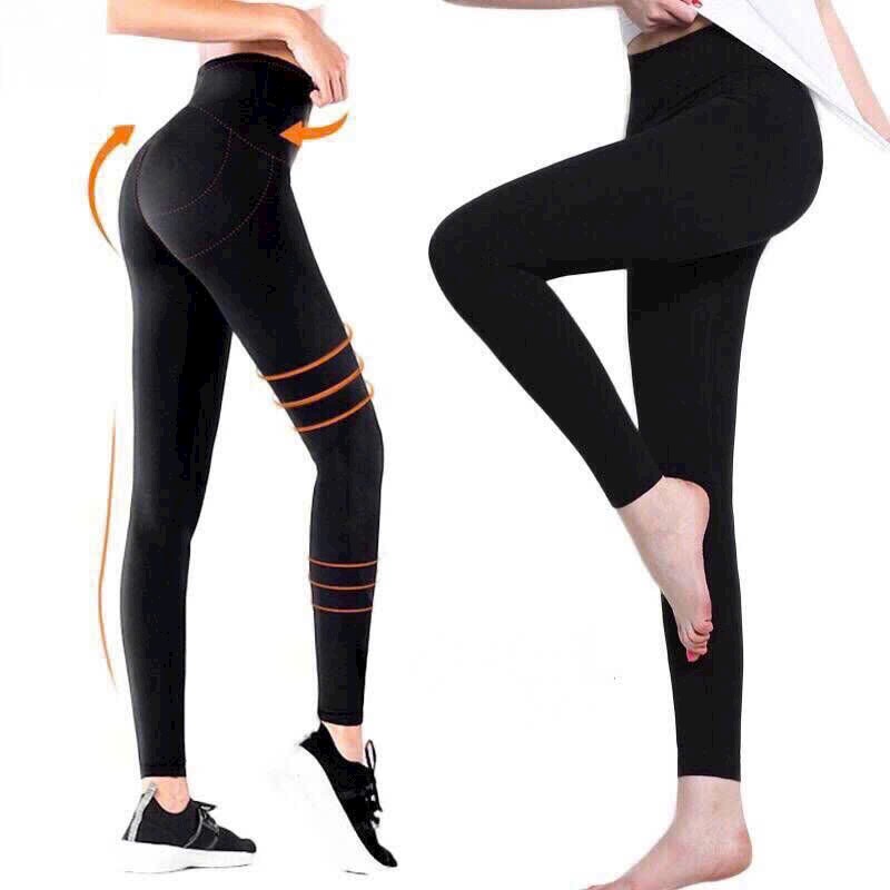 Quần legging lót lông cao cấp GU Nhật Bản