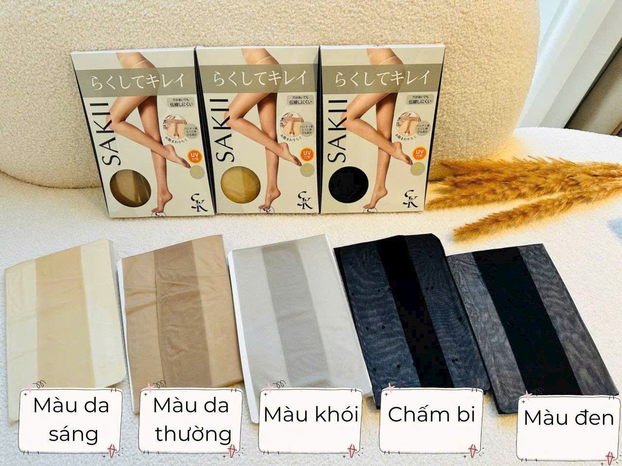 Quần tất 0D Sakii – Siêu dai, siêu mỏng cho đôi chân hoàn hảo (set đôi)