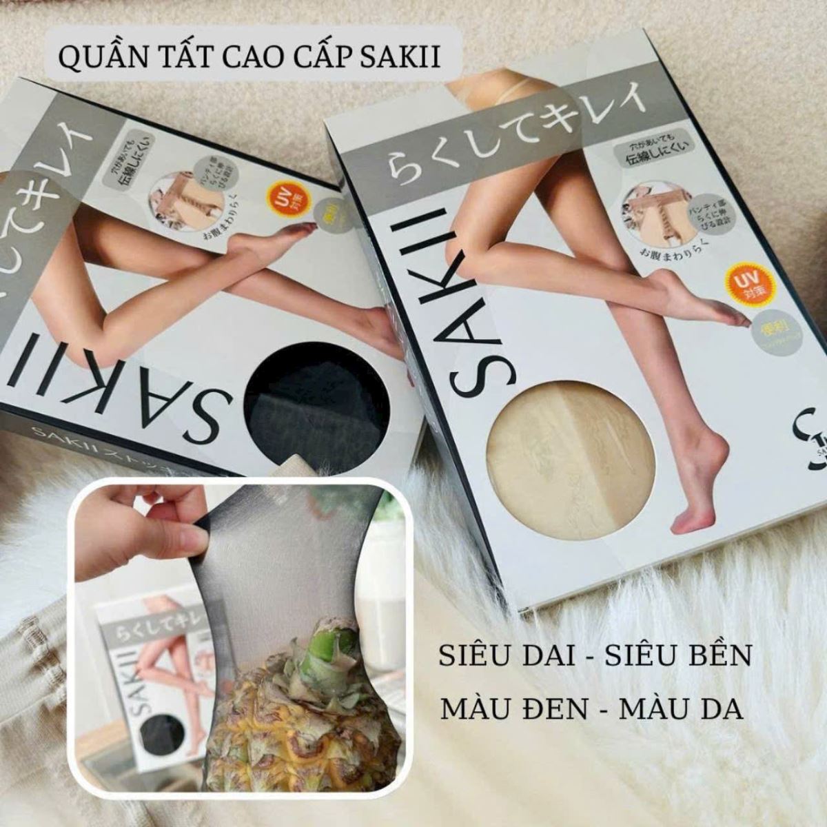 Quần tất 0D Sakii - Siêu dai, siêu mỏng cho đôi chân hoàn hảo 