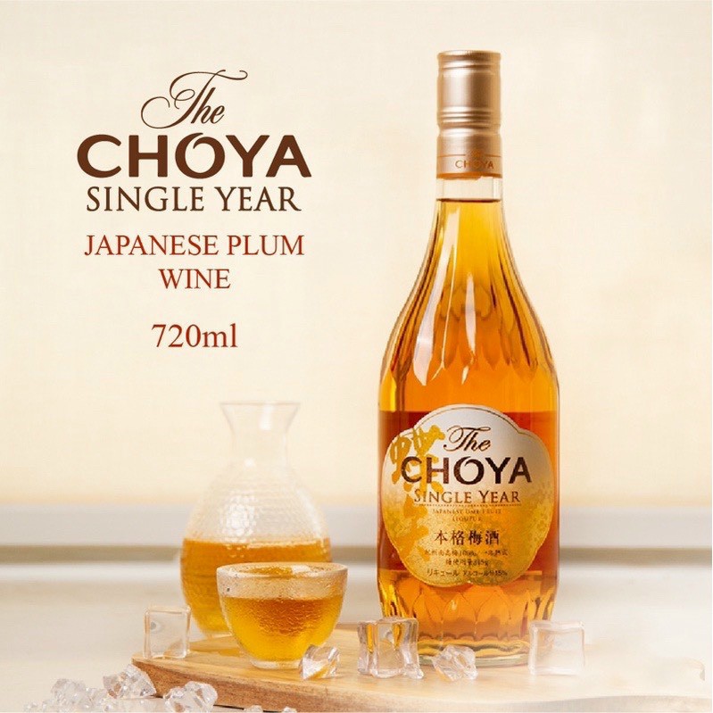 RƯỢU MƠ CHOYA SINGLE YEAR 720ML