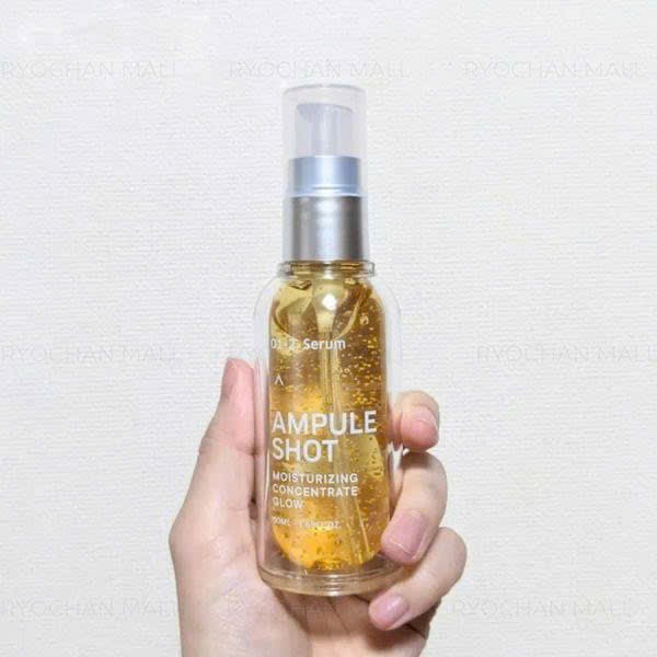 Serum dưỡng ẩm trắng da Vitamin C Ampule Shot 50ml Nhật Bản 