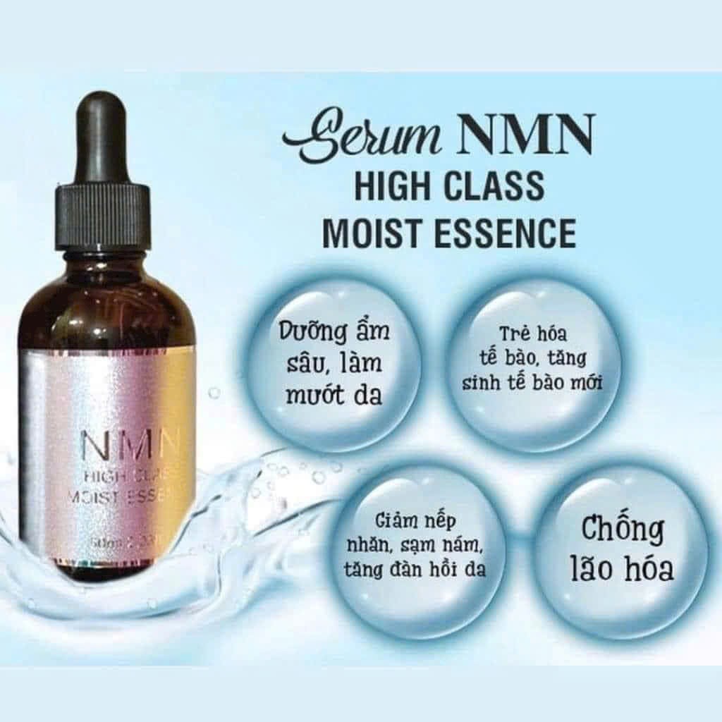 Serum trẻ hóa da NMN High Class Moist Essence 60ml Nhật Bản