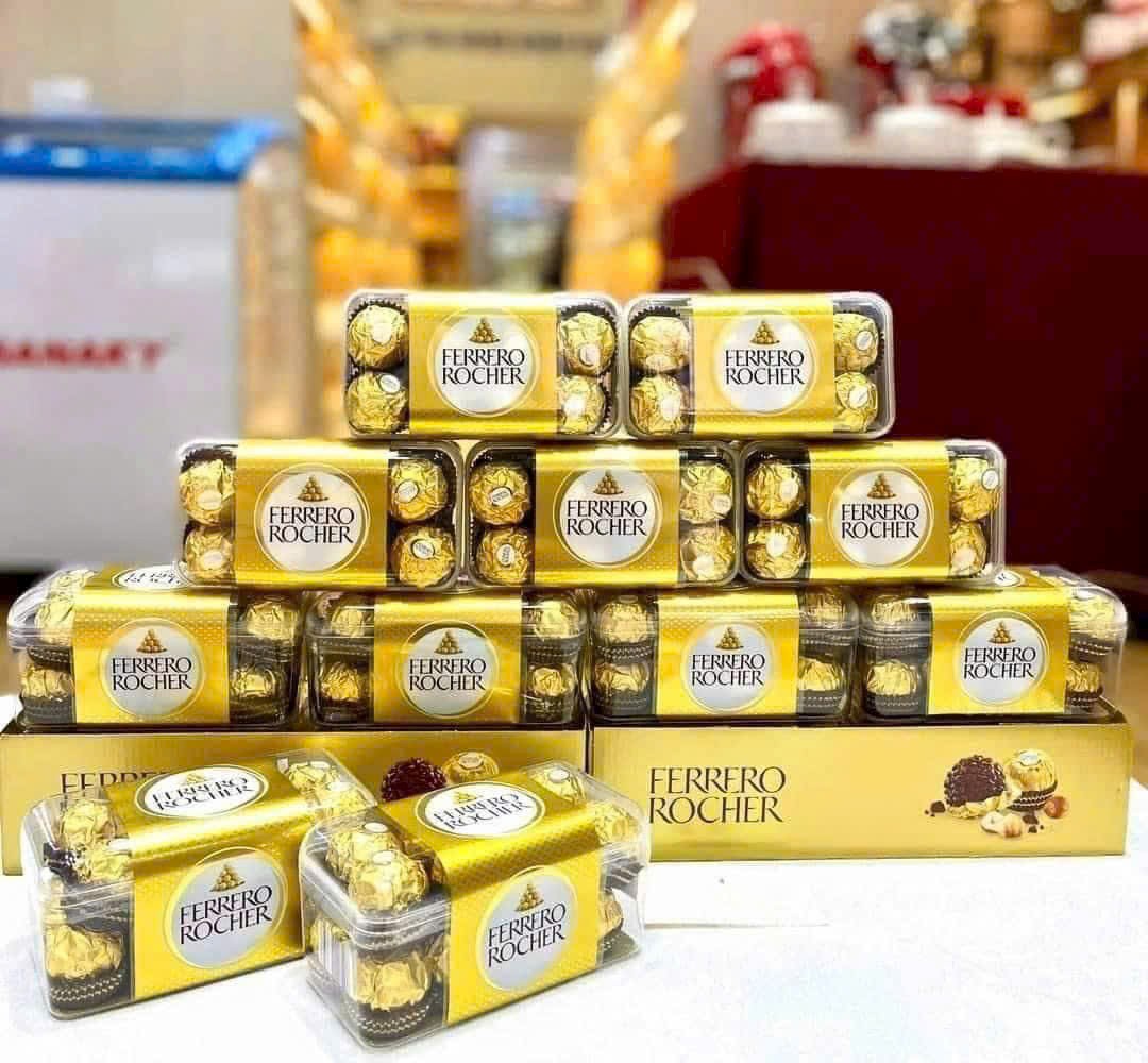 Socola Ferrero Rocher của Đức hộp 16 viên 