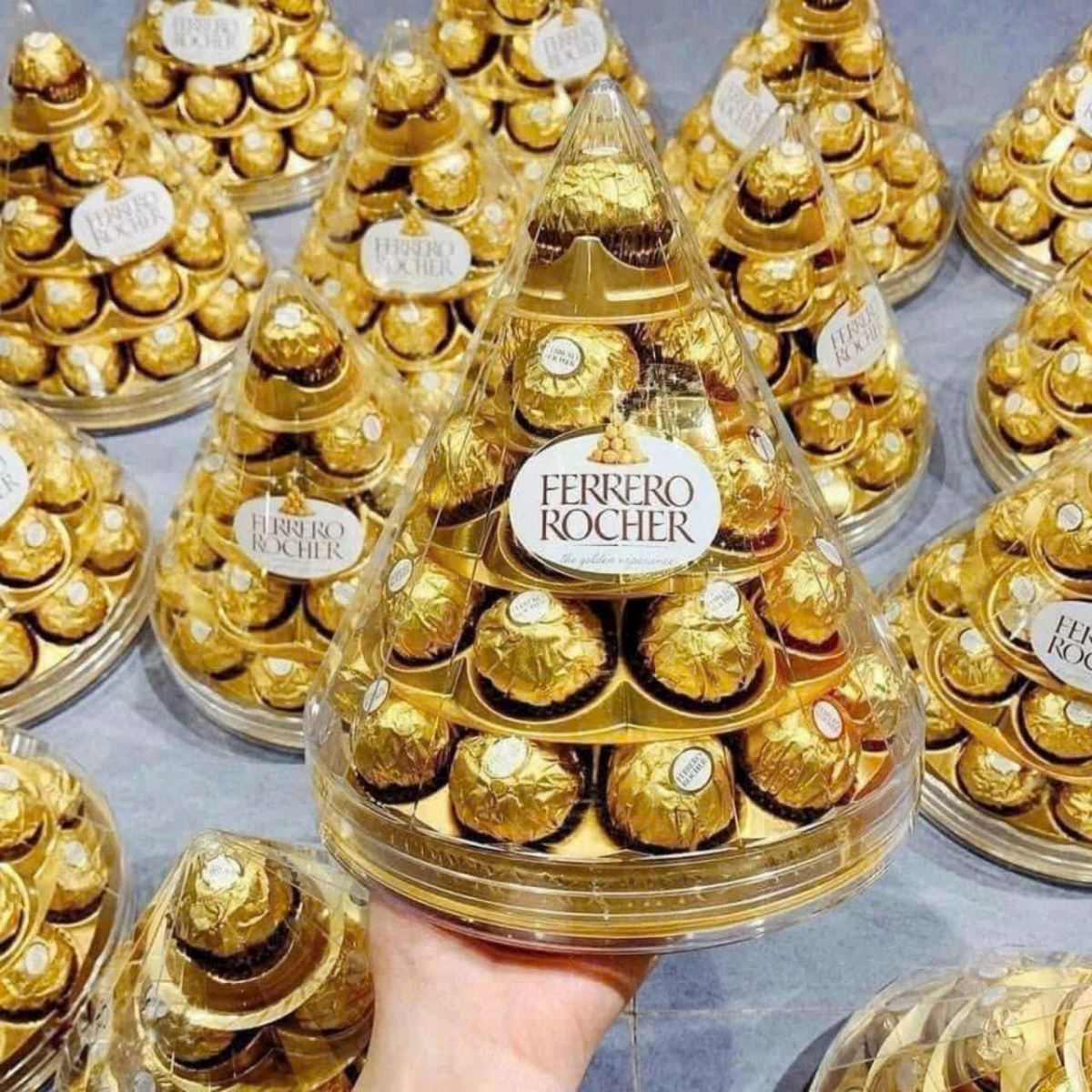 Socola Ferrero Rocher của Đức (hình tháp)