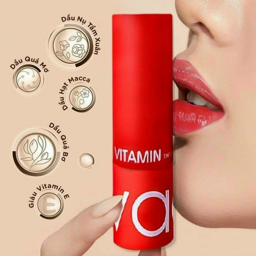 Son dưỡng có màu lâu phai cao cấp Vacci Vitamin Tint Lipstick