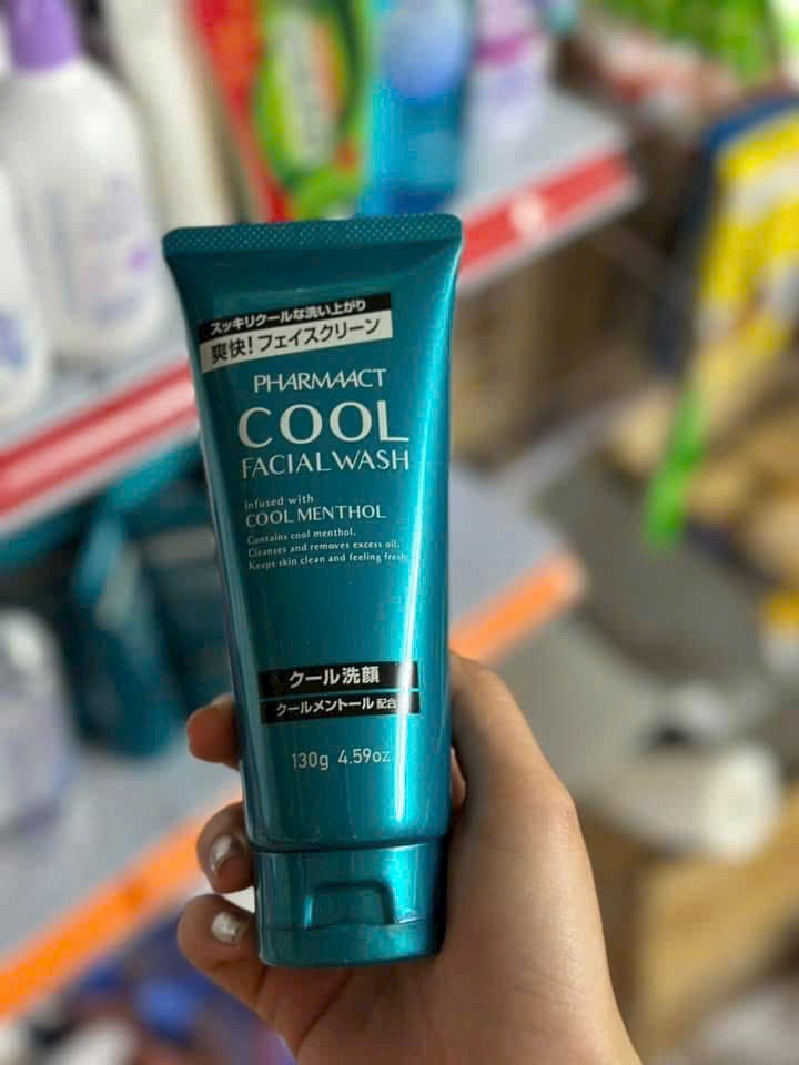 Sữa rửa mặt nam Pharmaact Cool 130g