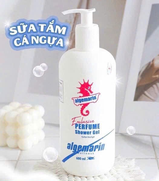 sữa tắm cá ngựa Algemarin Đức 600ml