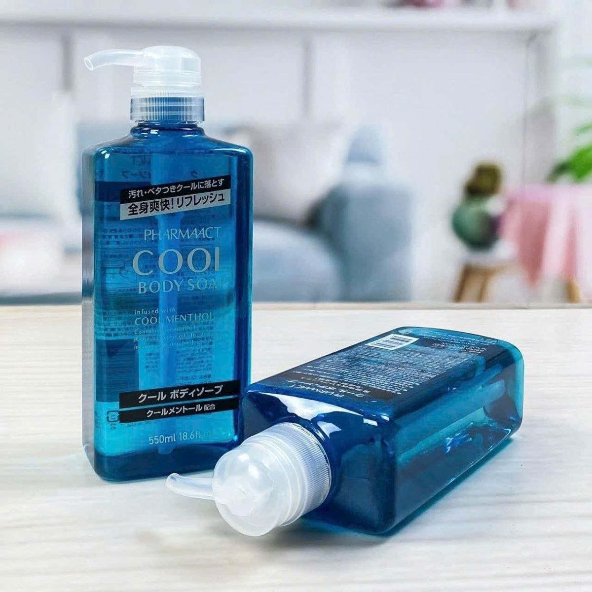 Sữa tắm bạc hà PHARMAACT COOL 550ml