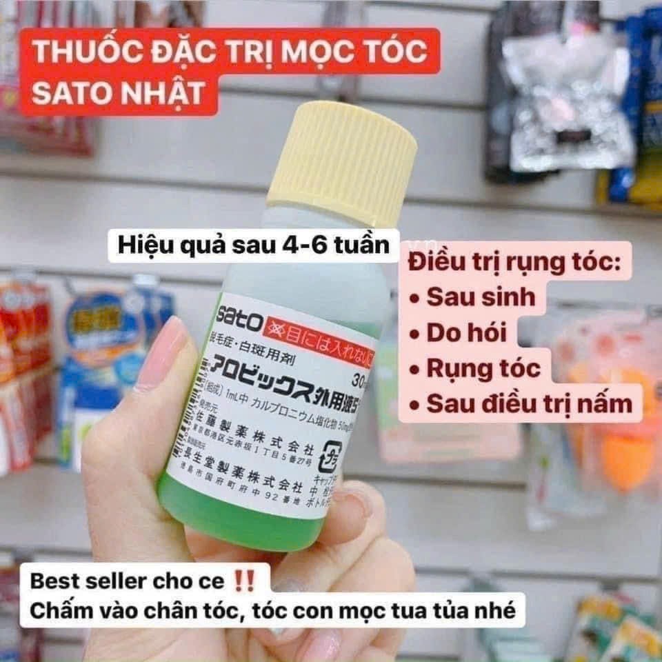 Tinh chất Mọc Tóc thảo dược SATO Nhật Bản 30ml