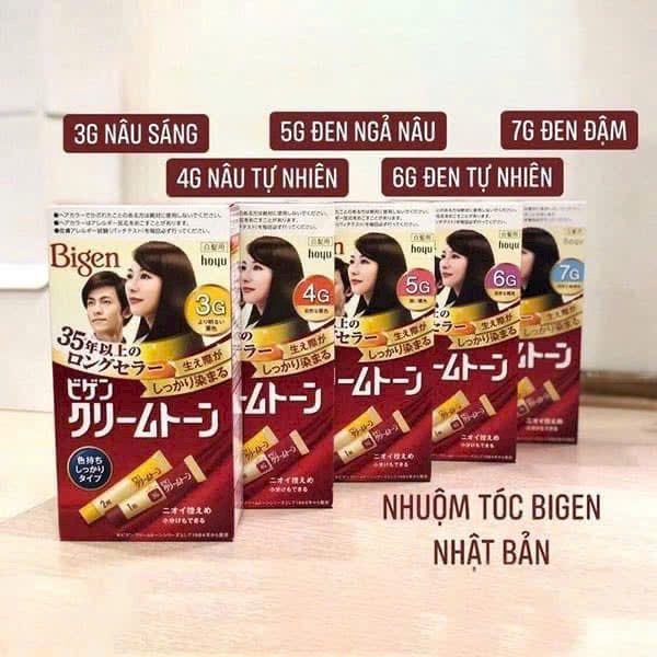Thuốc Nhuộm Tóc Bigen Nhật Bản 