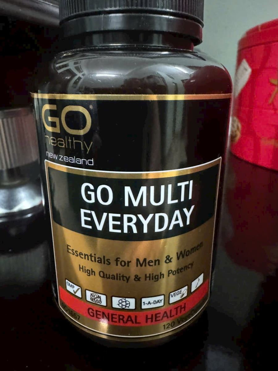 Viên uống bổ sung vitamin GO MULTI EVERYDAY For Men & Women 120 viên