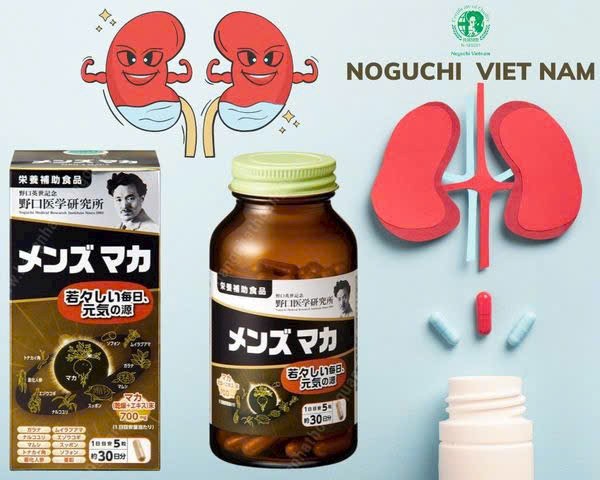 Viên uống bổ thận, tăng cường sinh lý Maca Noguchi 150 viên 